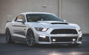 Ford Mustang GT on Vossen Wheels (HF-3) 2019 года